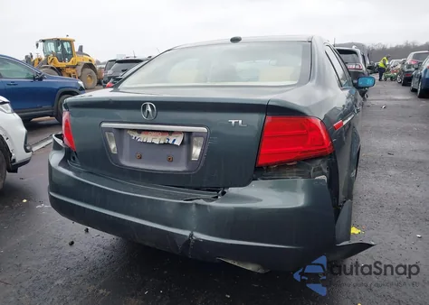 2005 Acura Tl из США, поврежденный, VIN 19UUA66215A050290